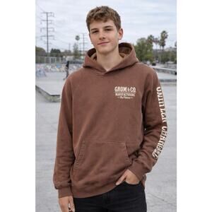 Grom Co USA Manufacturing Skate Hoodie Pullover Boys Size M